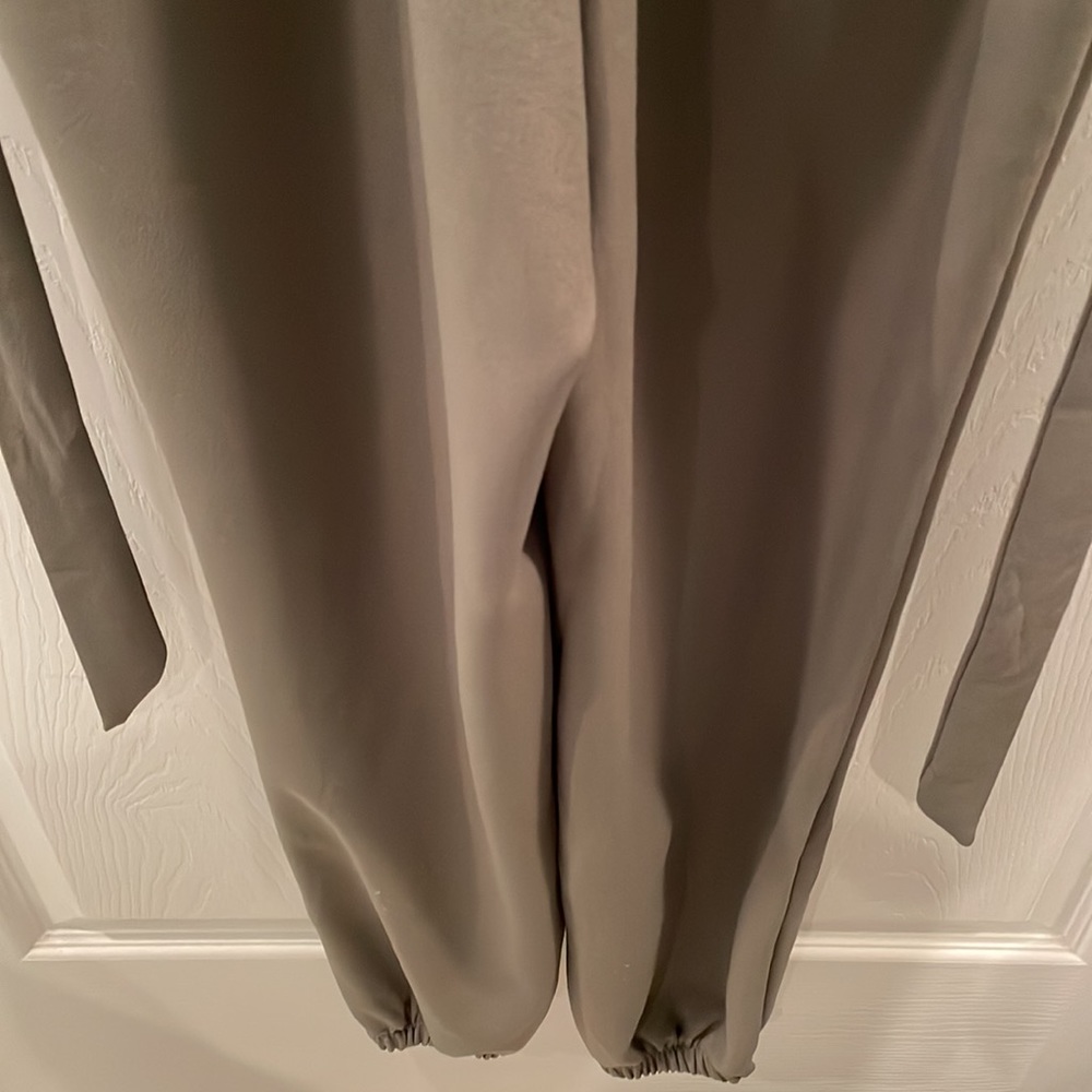 Max & Ash Washed Surplice Jumpsuit - Picture 5 of 6